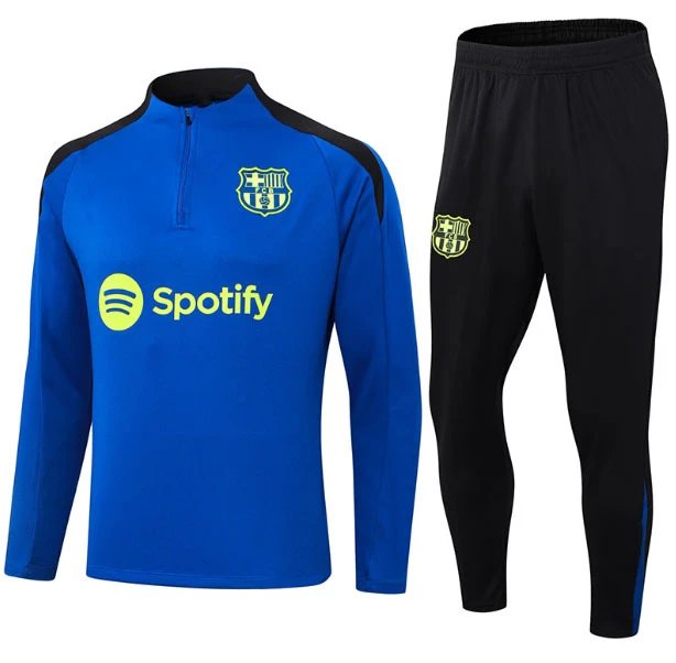 Football Set Tracksuit — 2425 Barcelona Blue colorway — USFans Spreadsheet photo