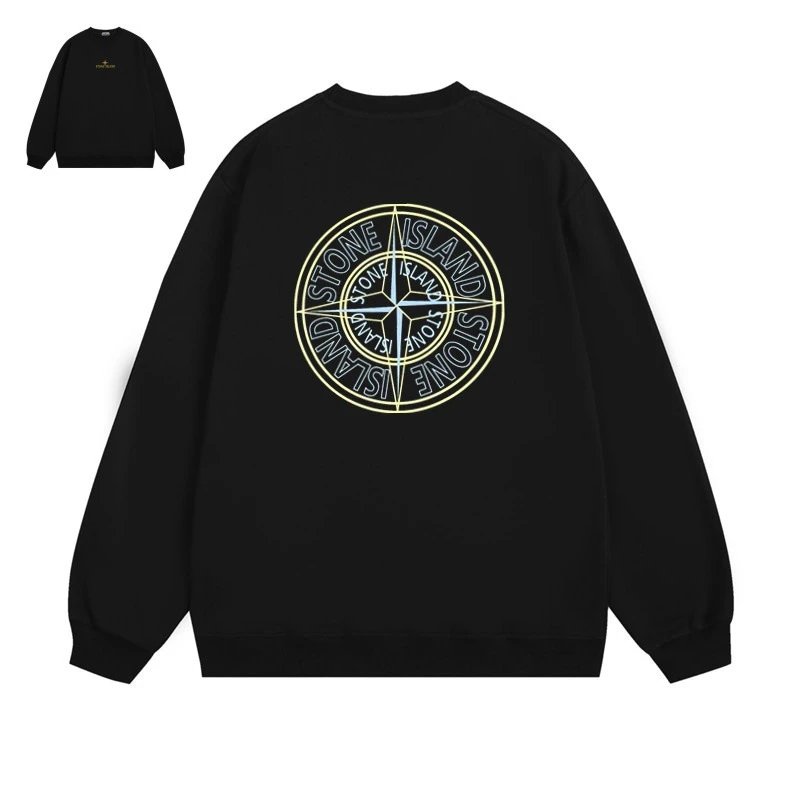 Stone Island Hoodie — 608 black colorway — USFans Spreadsheet photo
