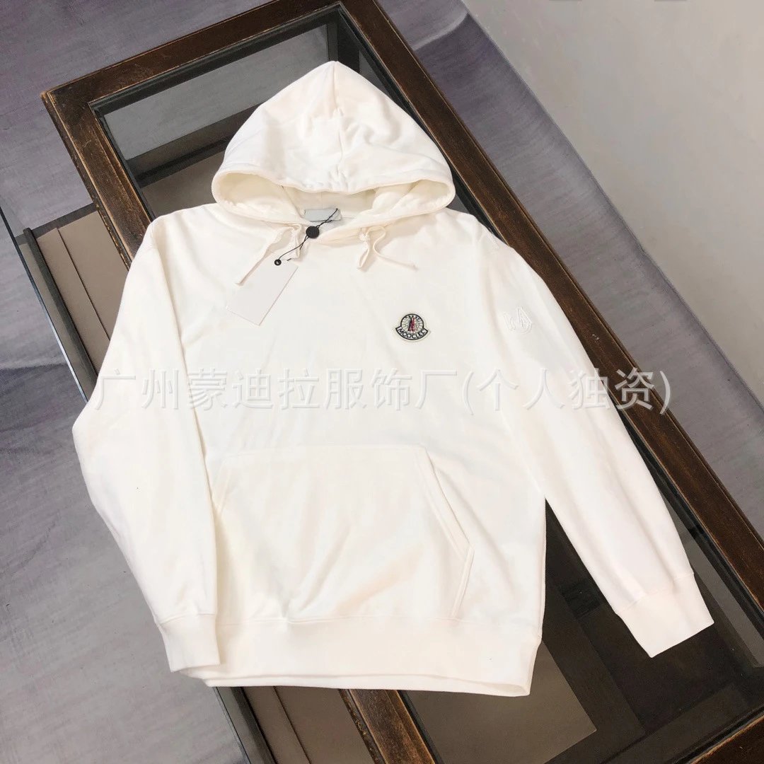 Moncler Hoodie — milky white colorway — USFans Spreadsheet photo
