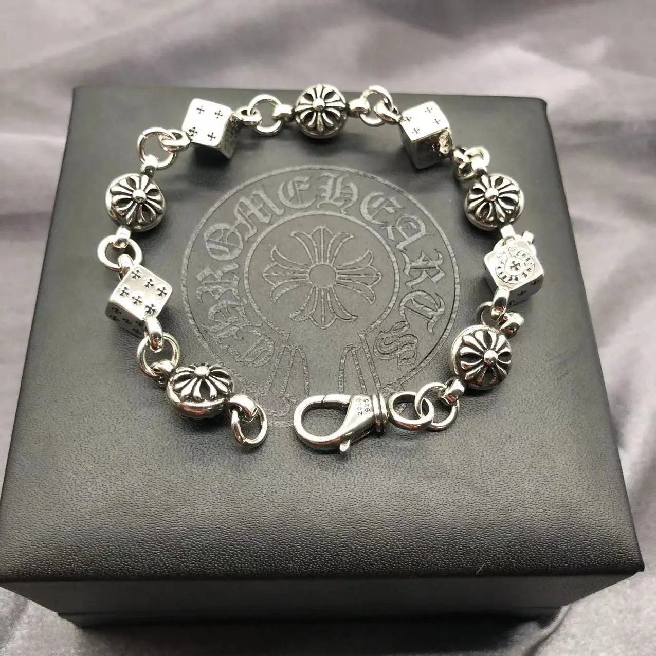 Chrome Hearts bracelet — Dice Bracelet colorway — USFans Spreadsheet photo