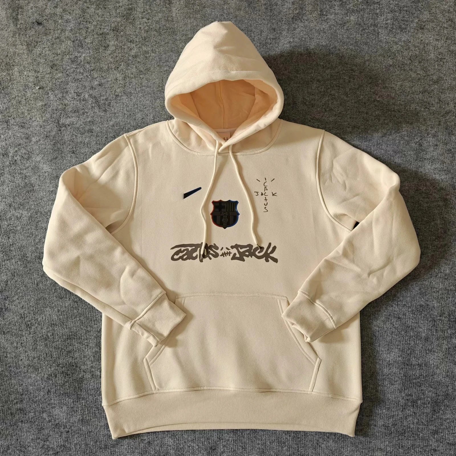Travis Scott Hoodie — Beige colorway — USFans Spreadsheet photo