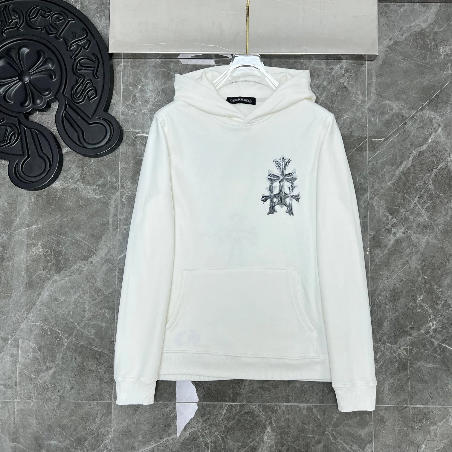 Chrome Hearts White Hoodie
