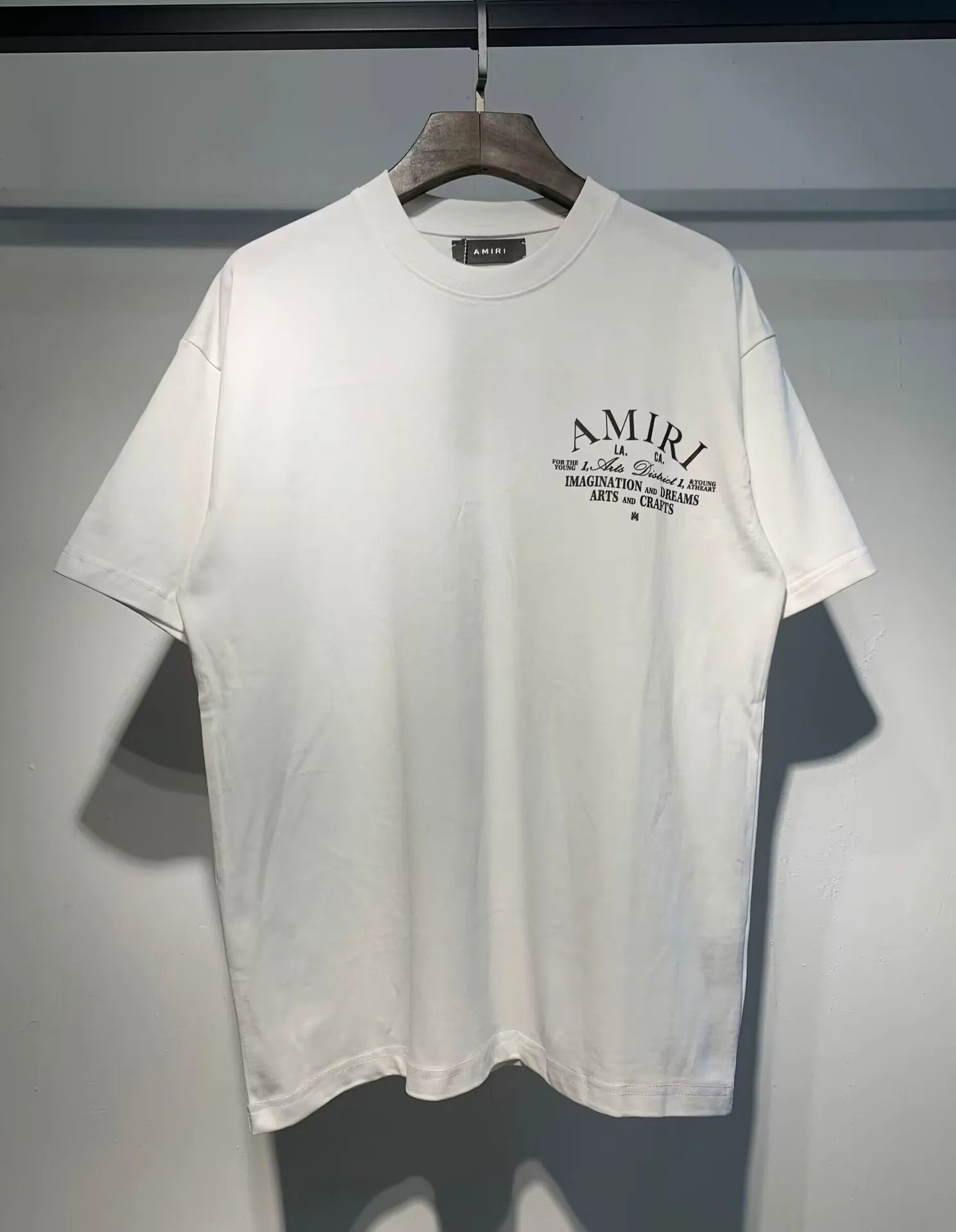 Amiri T-Shirts — 675 white colorway — USFans Spreadsheet photo