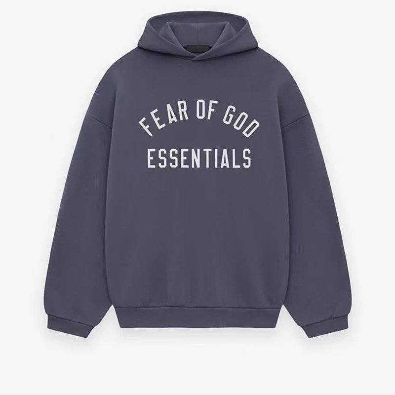 Fear of God Essentials Blue Hoodie