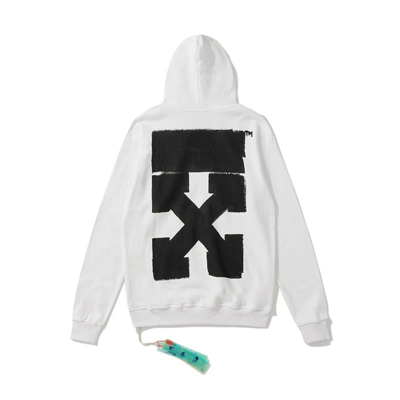 Off-White Hoodies — 868# white terry colorway — USFans Spreadsheet photo