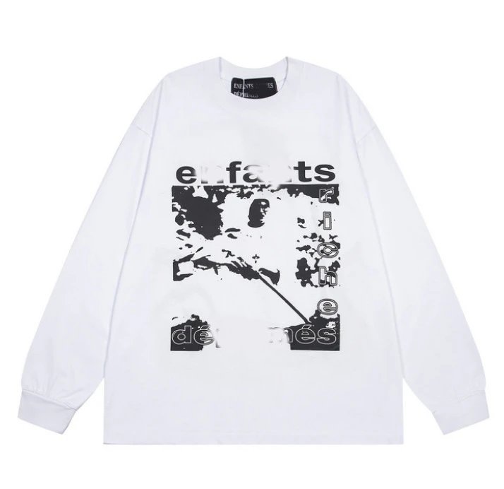 ERD Hoodies — ER025 white long sleeve T colorway — USFans Spreadsheet photo