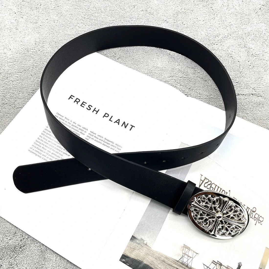 Chrome Hearts belt — [Big Cross] Crowe Belt colorway — USFans Spreadsheet photo