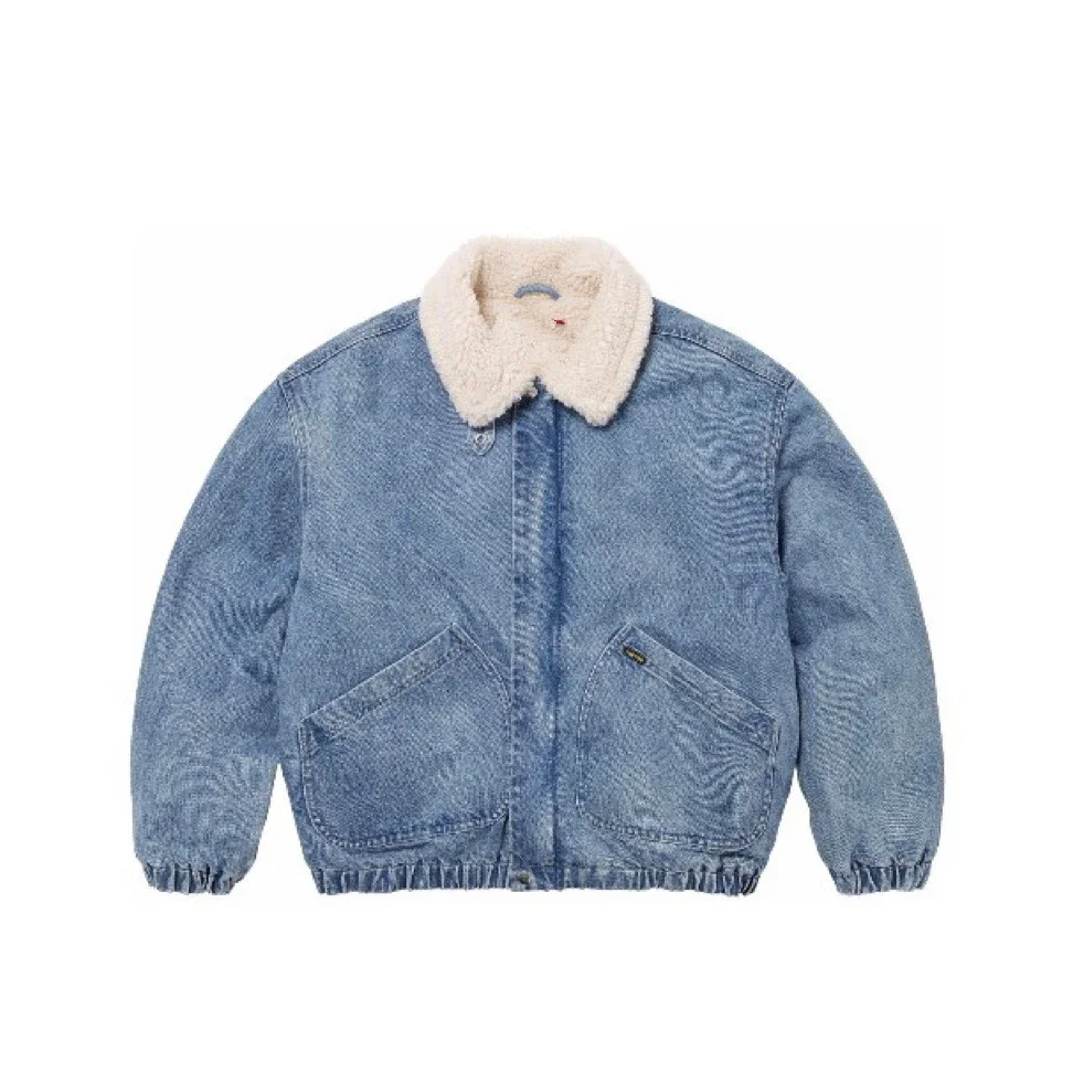 Supreme Chaqueta Denim Sherpa