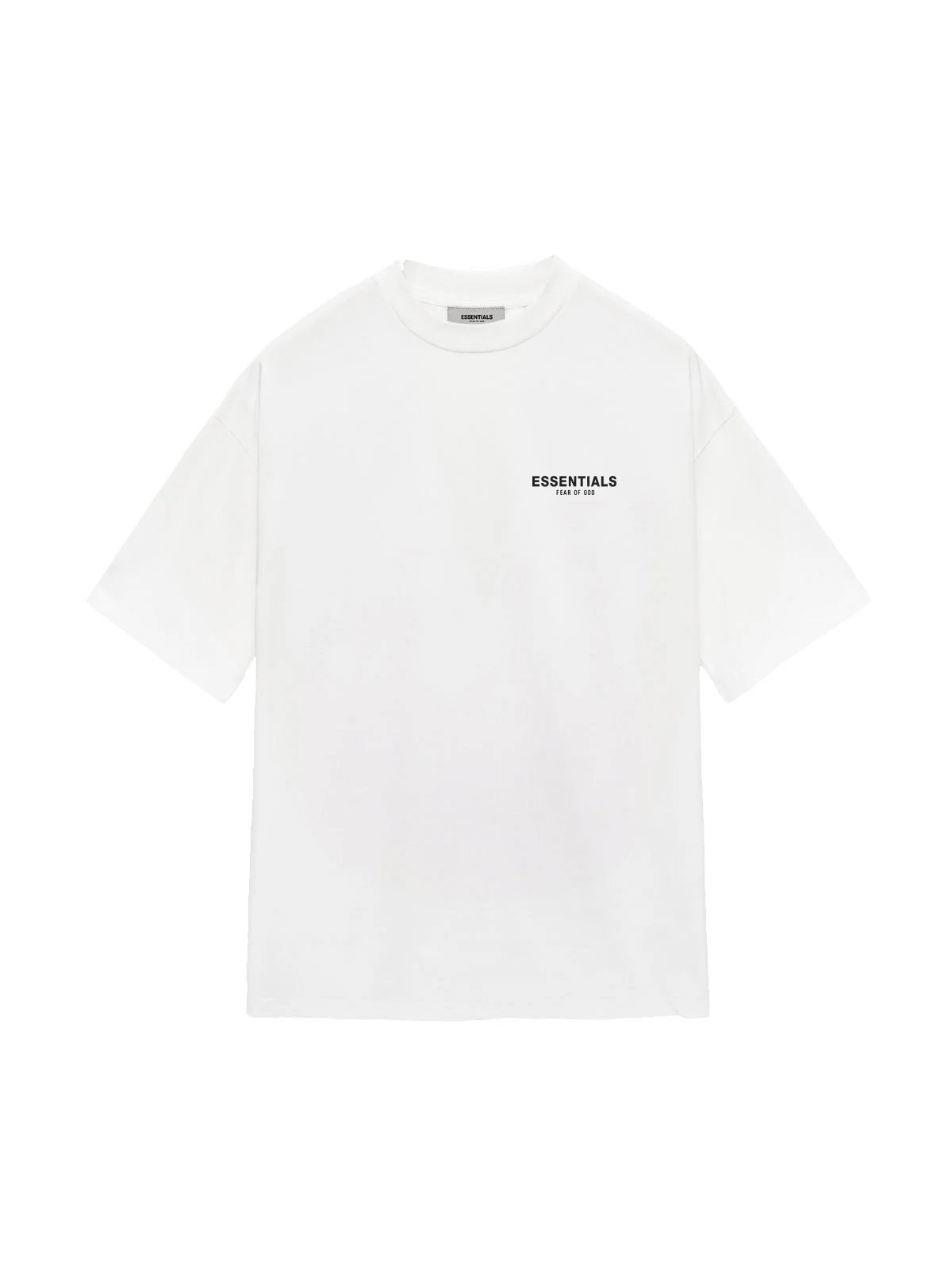 Fear Of God T-Shirts — White is slightly larger colorway — USFans Spreadsheet photo