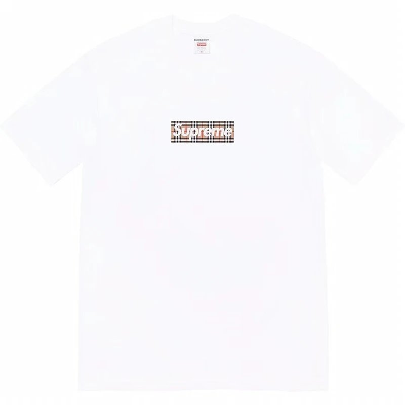 B308 Plaid White