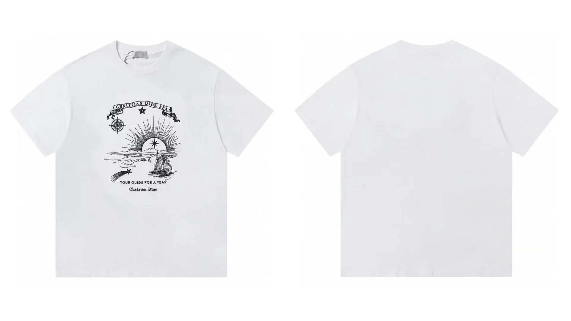 DIOR Tee — 2572 white colorway — USFans Spreadsheet photo