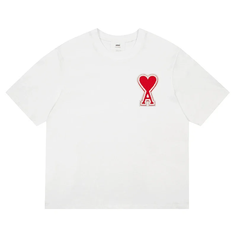 Ami Paris Camiseta con Gran Logo
