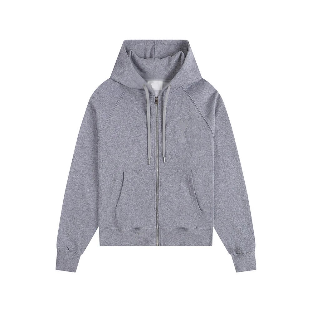 CDG Hearts Hoodie — Grey -405# colorway — USFans Spreadsheet photo