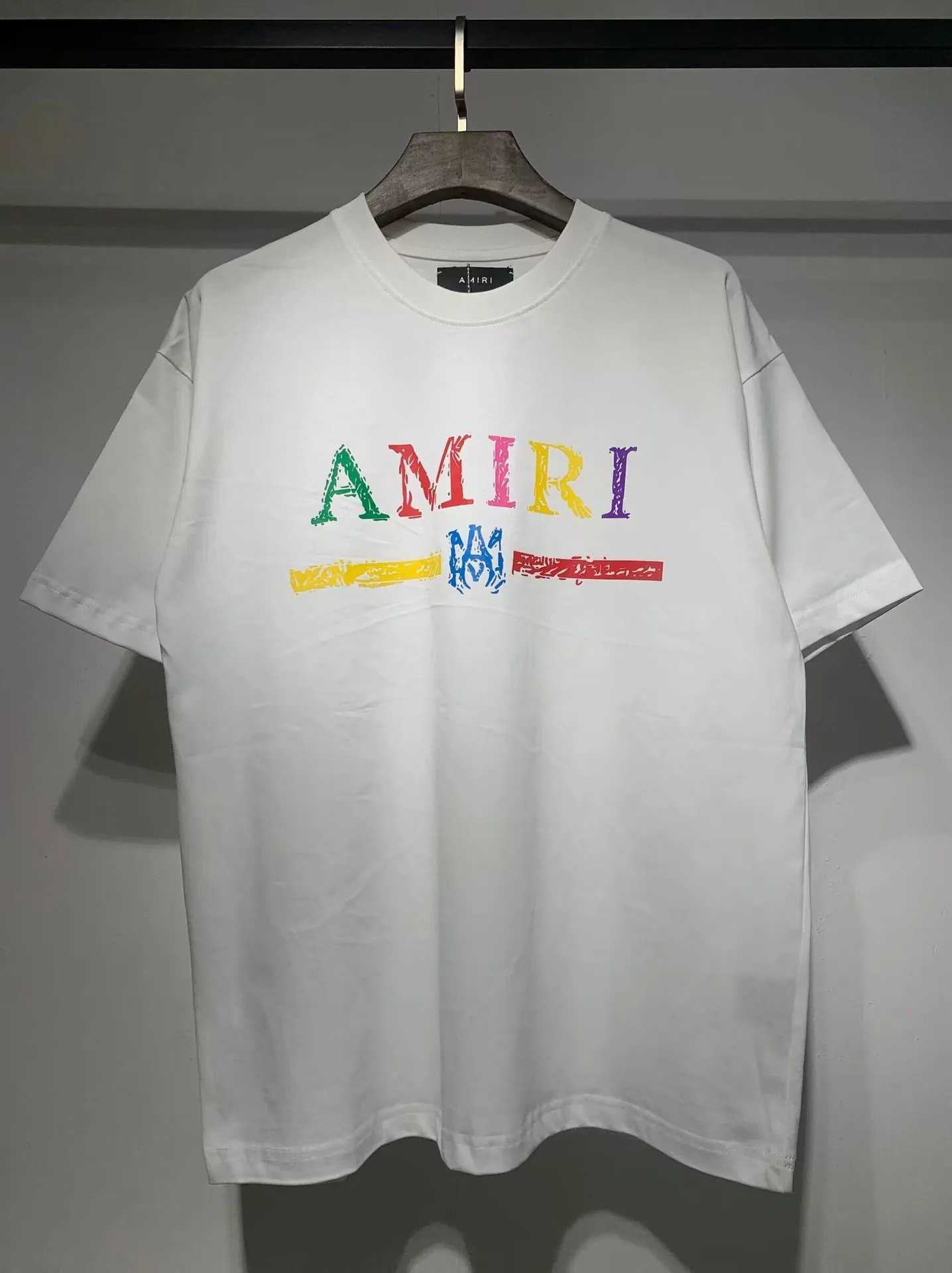 Amiri T-Shirts — 672 white colorway — USFans Spreadsheet photo