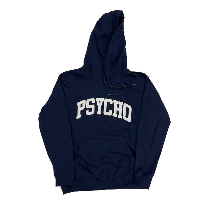 KK11 Undercover Psycho 22AW Hoodie — navy blue colorway — USFans Spreadsheet photo