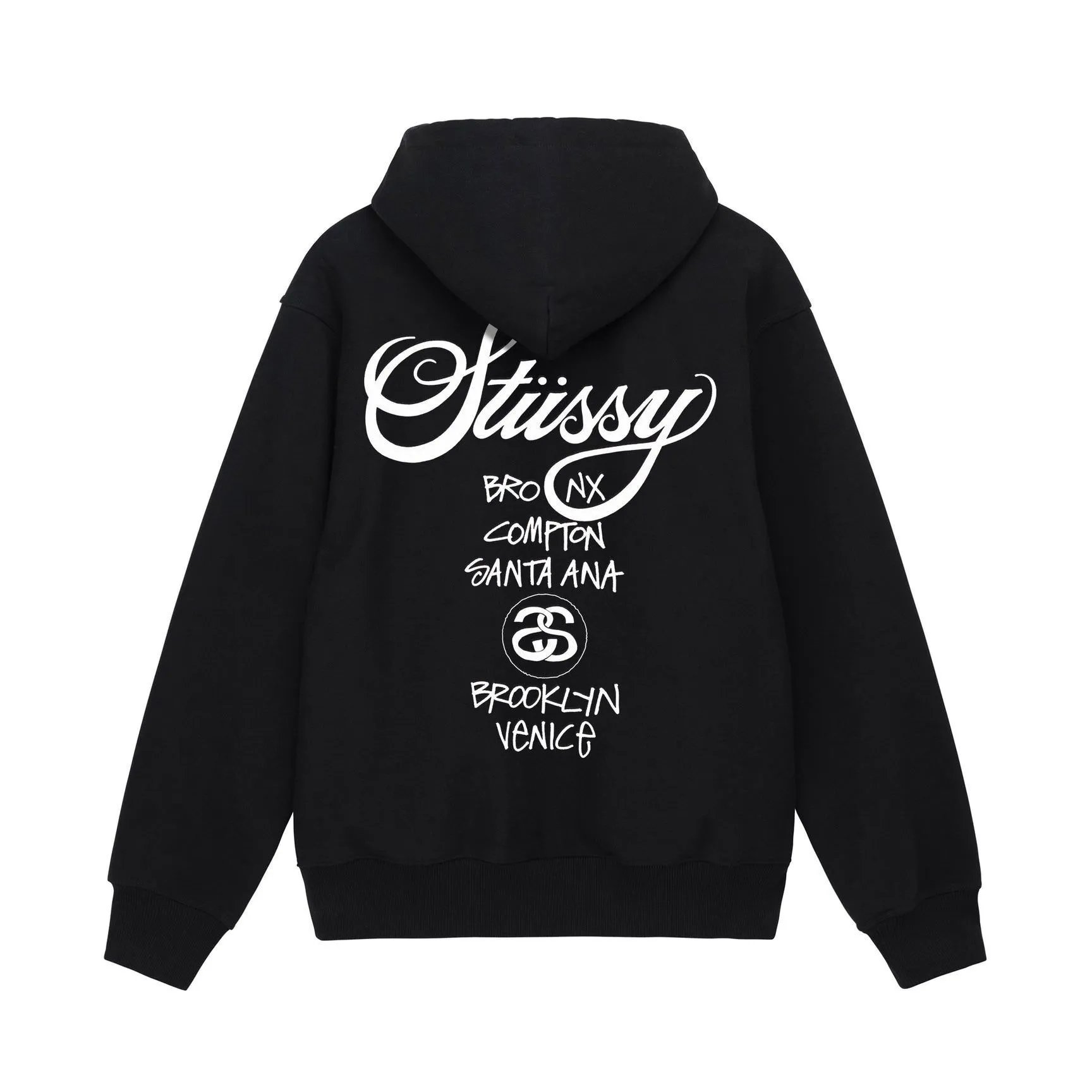 Stussy Hoodie — Black [Xunyou]] colorway — USFans Spreadsheet photo