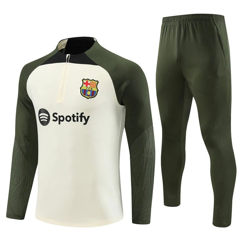 Barcelona Tracksuit — 2324 Barcelona Off White colorway — USFans Spreadsheet photo