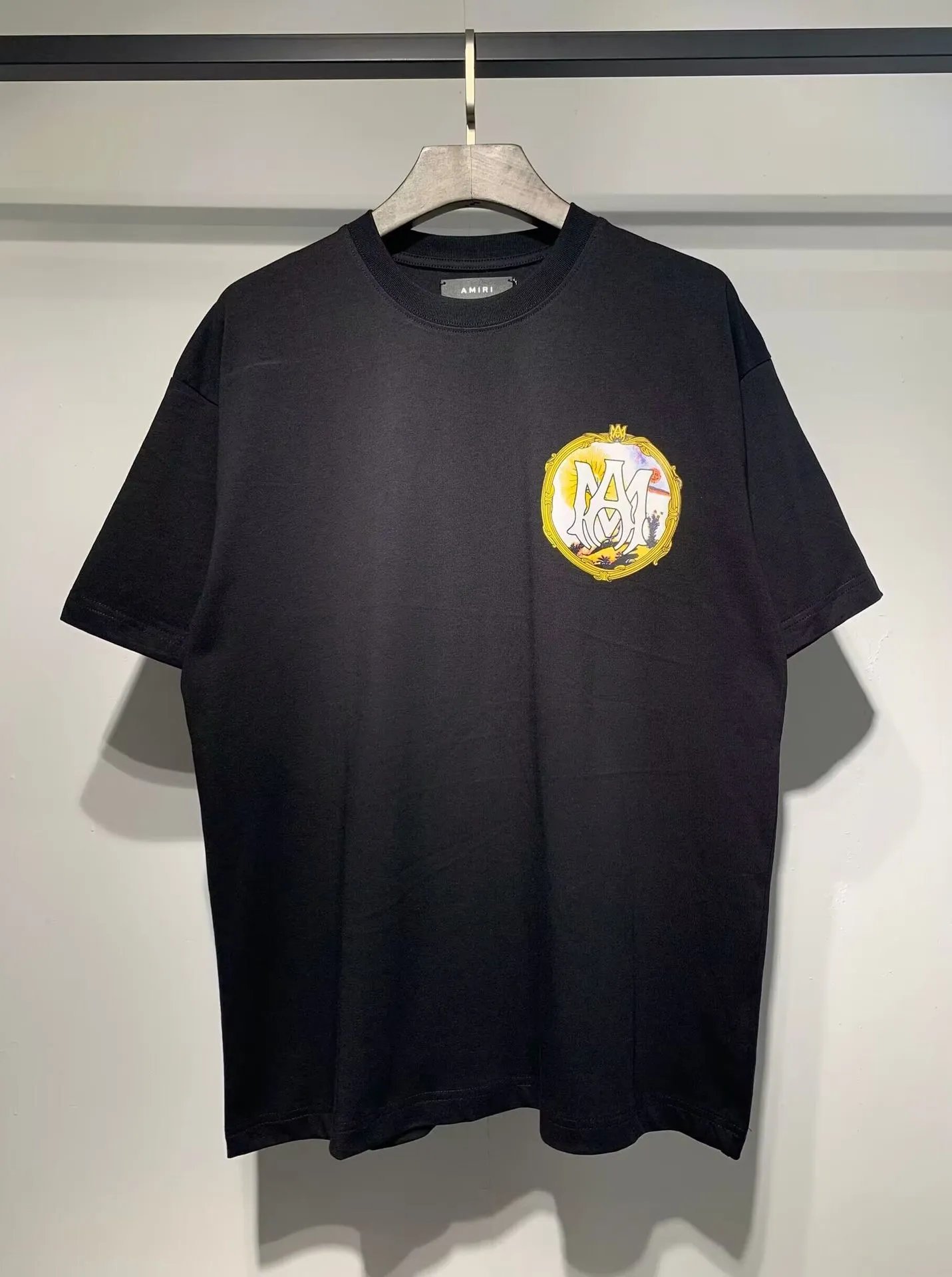 Amiri T-Shirts — 670 black colorway — USFans Spreadsheet photo