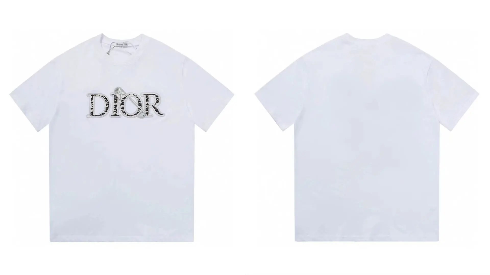 DIOR Tee — 2319 white colorway — USFans Spreadsheet photo