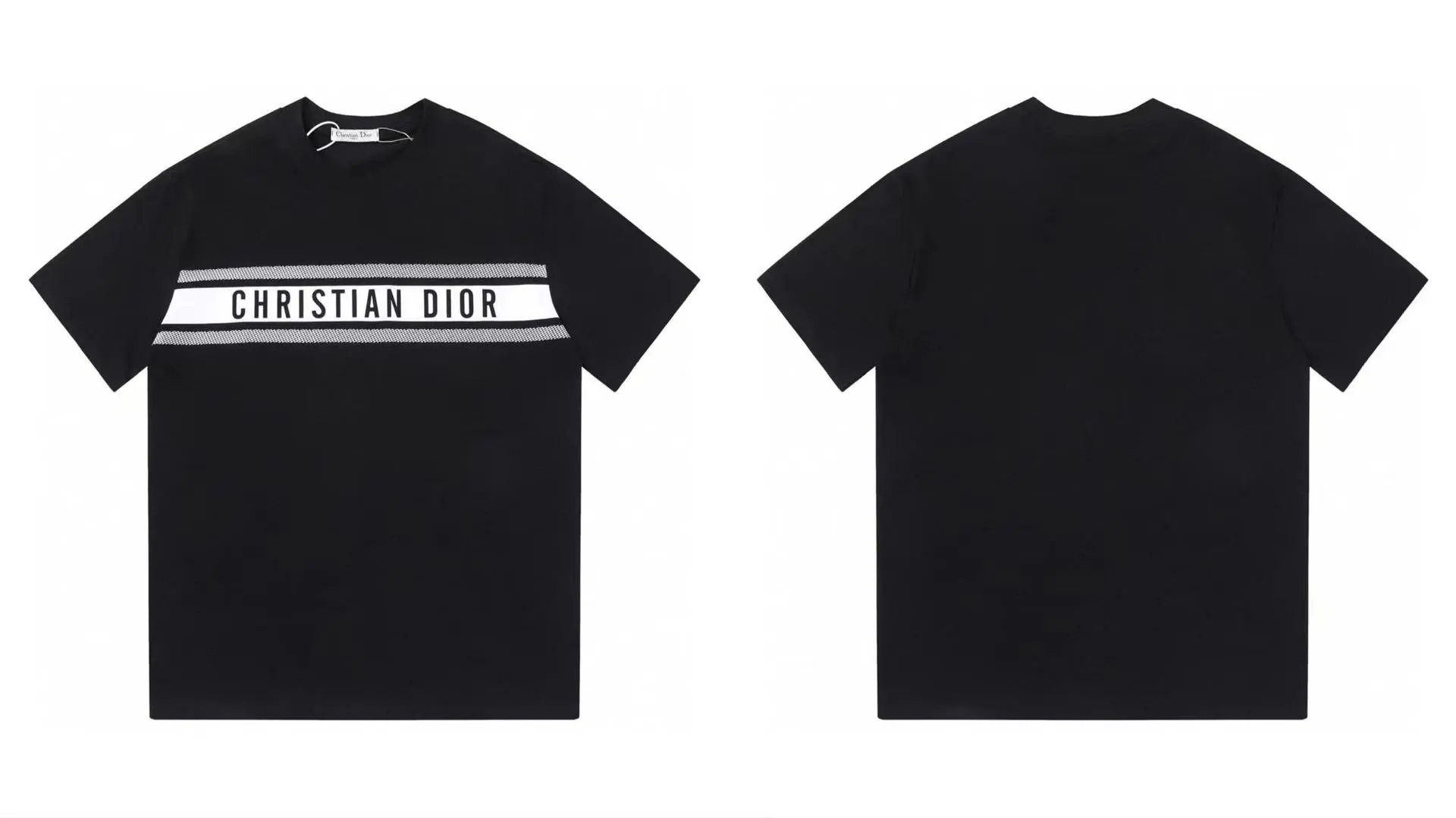 DIOR Tee — 2338 black colorway — USFans Spreadsheet photo