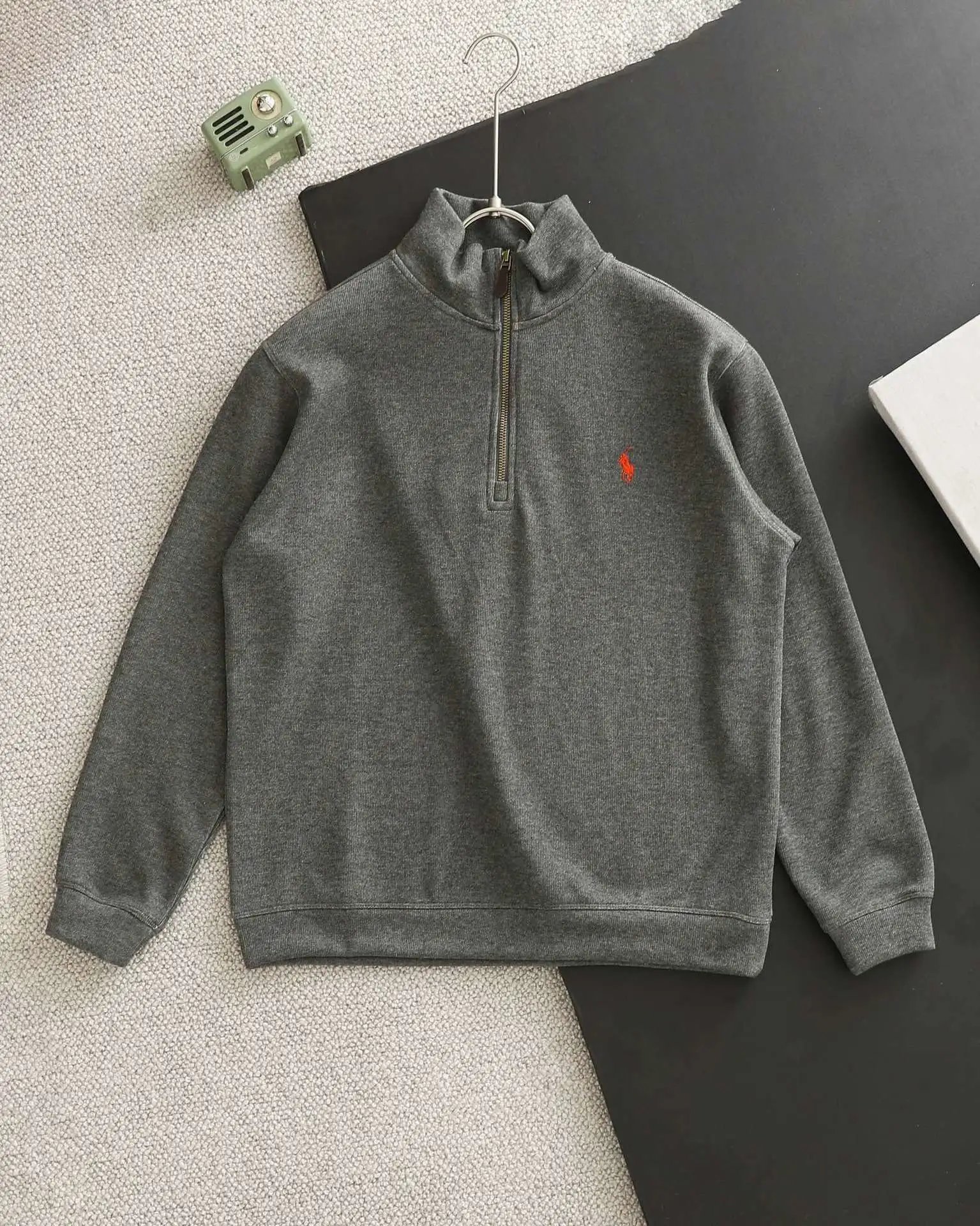 Ralph Lauren Hoodie — dark grey colorway — USFans Spreadsheet photo