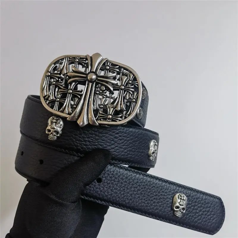 Chrome Hearts belt — Tombstone Skull Rivet (first layer of co colorway — USFans Spreadsheet photo