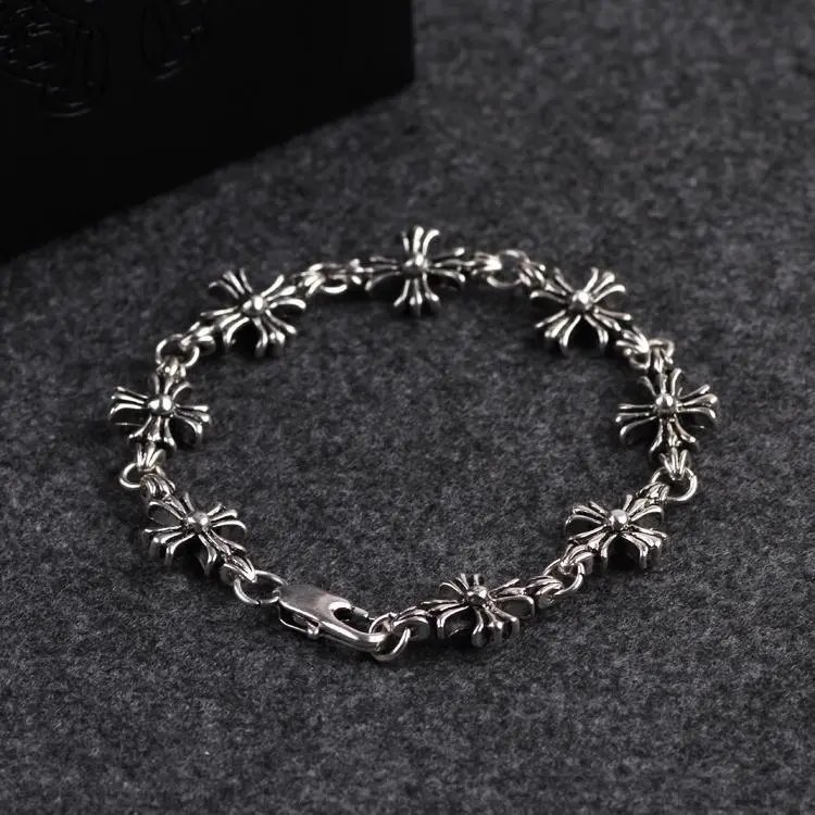 Chrome Hearts Bracelet — Cross-shaped long-clasp bracelet SL155 colorway — USFans Spreadsheet photo