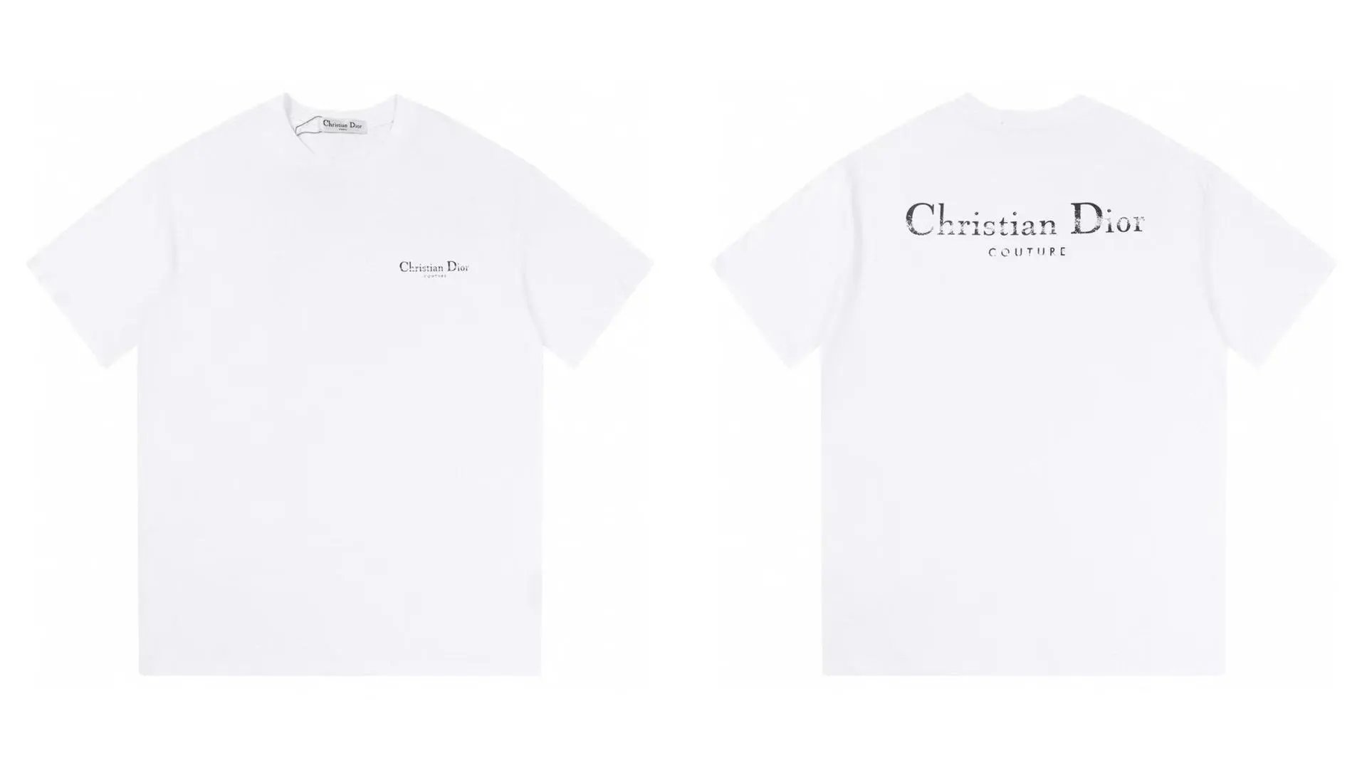 DIOR Tee — 2537 white colorway — USFans Spreadsheet photo