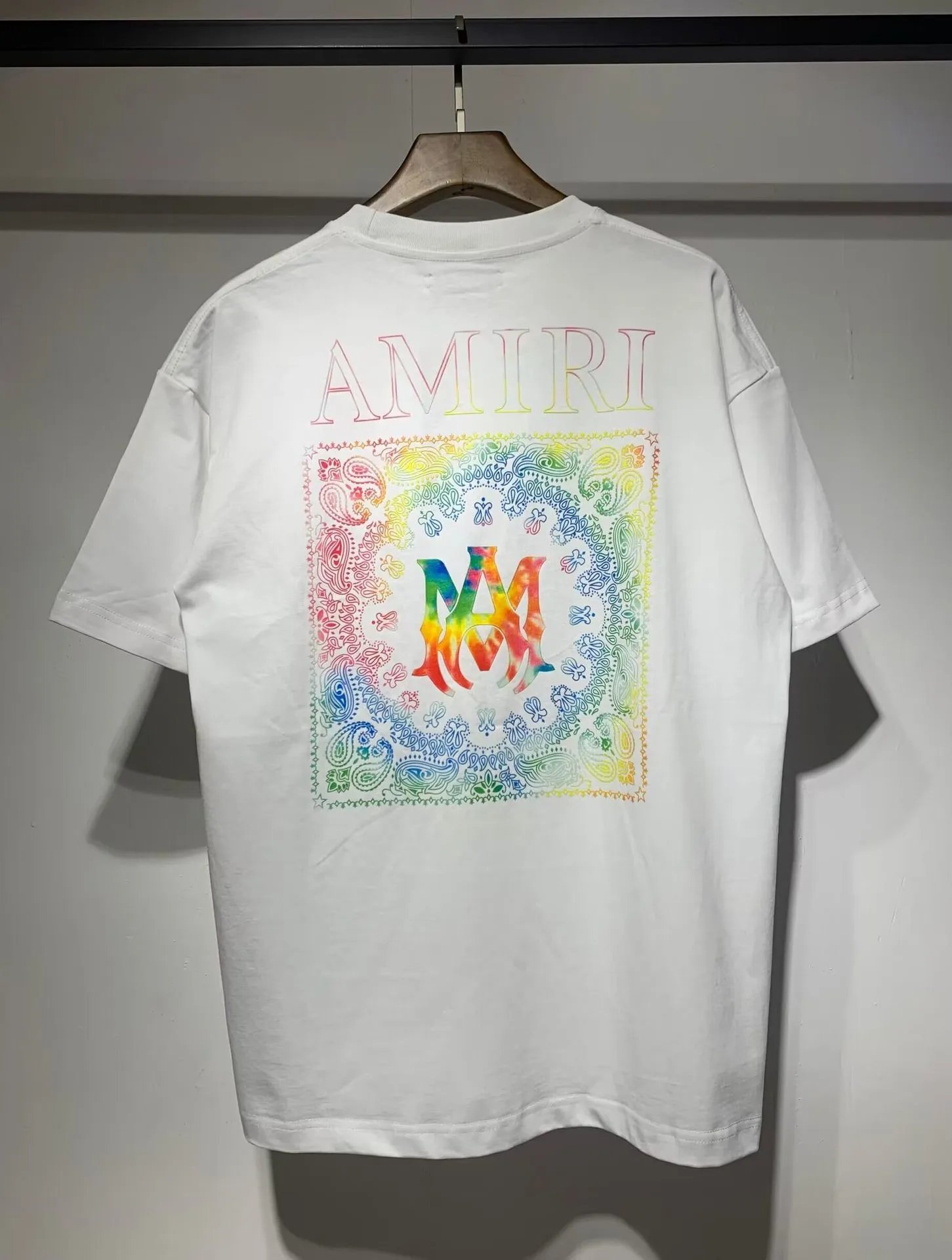 Amiri T-Shirts — 673 white colorway — USFans Spreadsheet photo