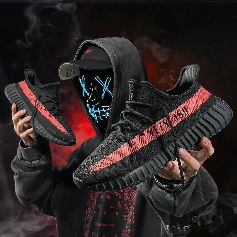 350- (black and red stripes) BY9612