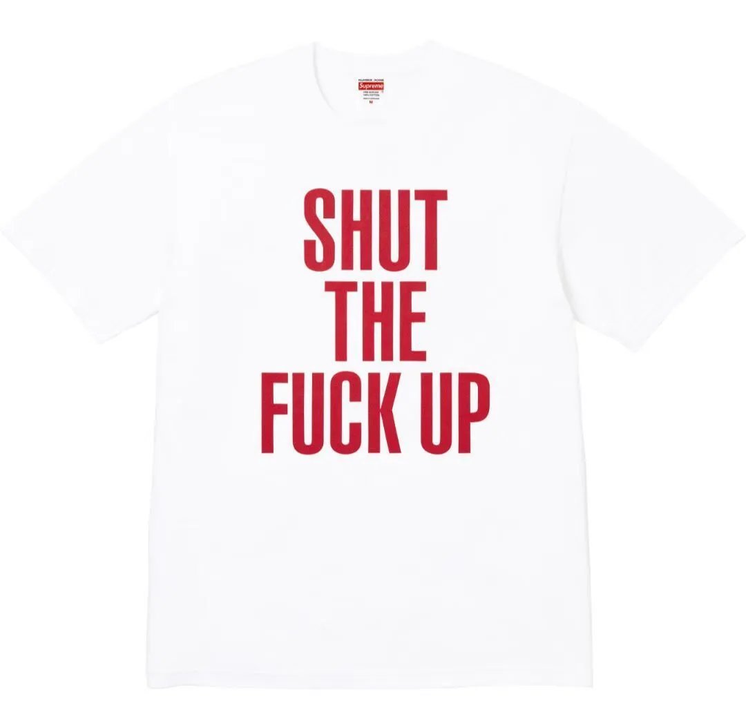 25 Letter Print White Short Sleeve
