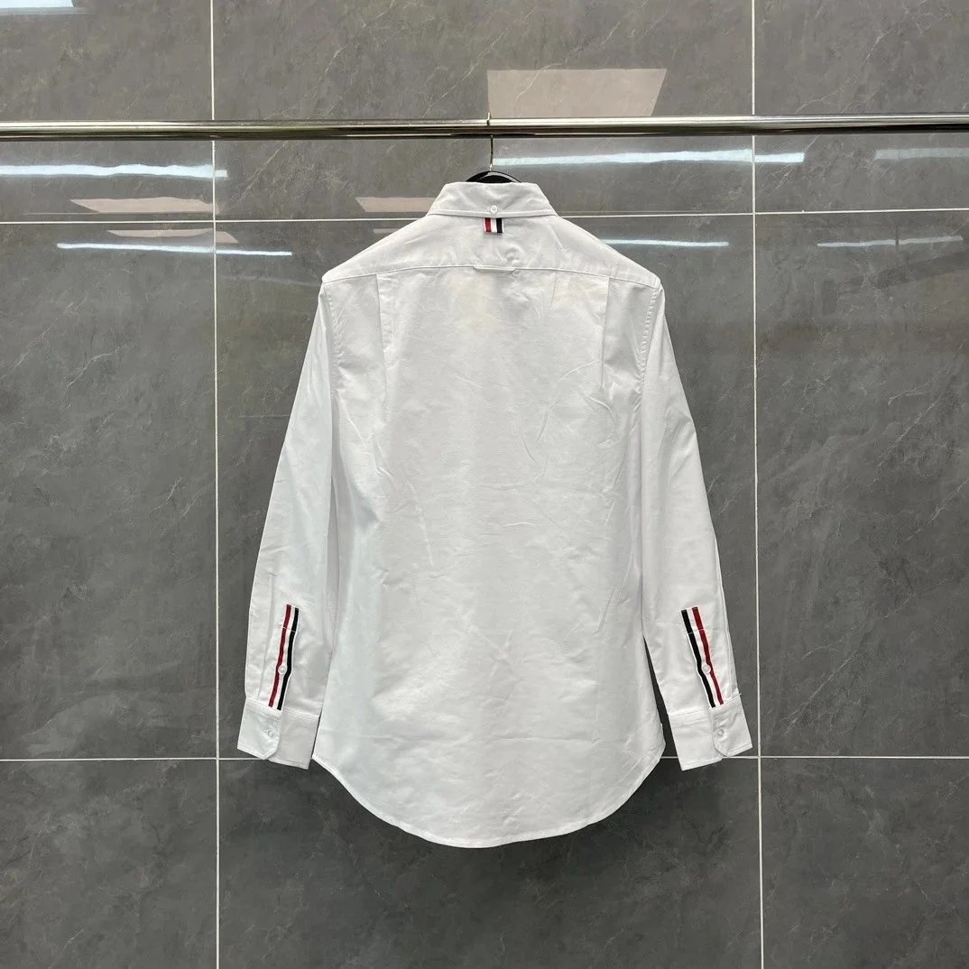 后袖口织带衬衫 option