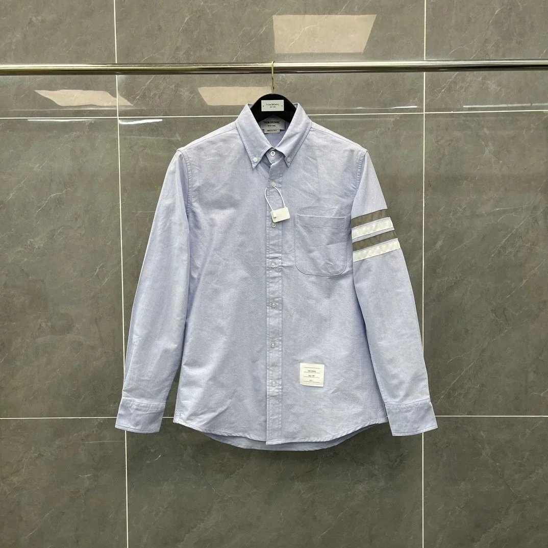 灰白四杠衬衫 option