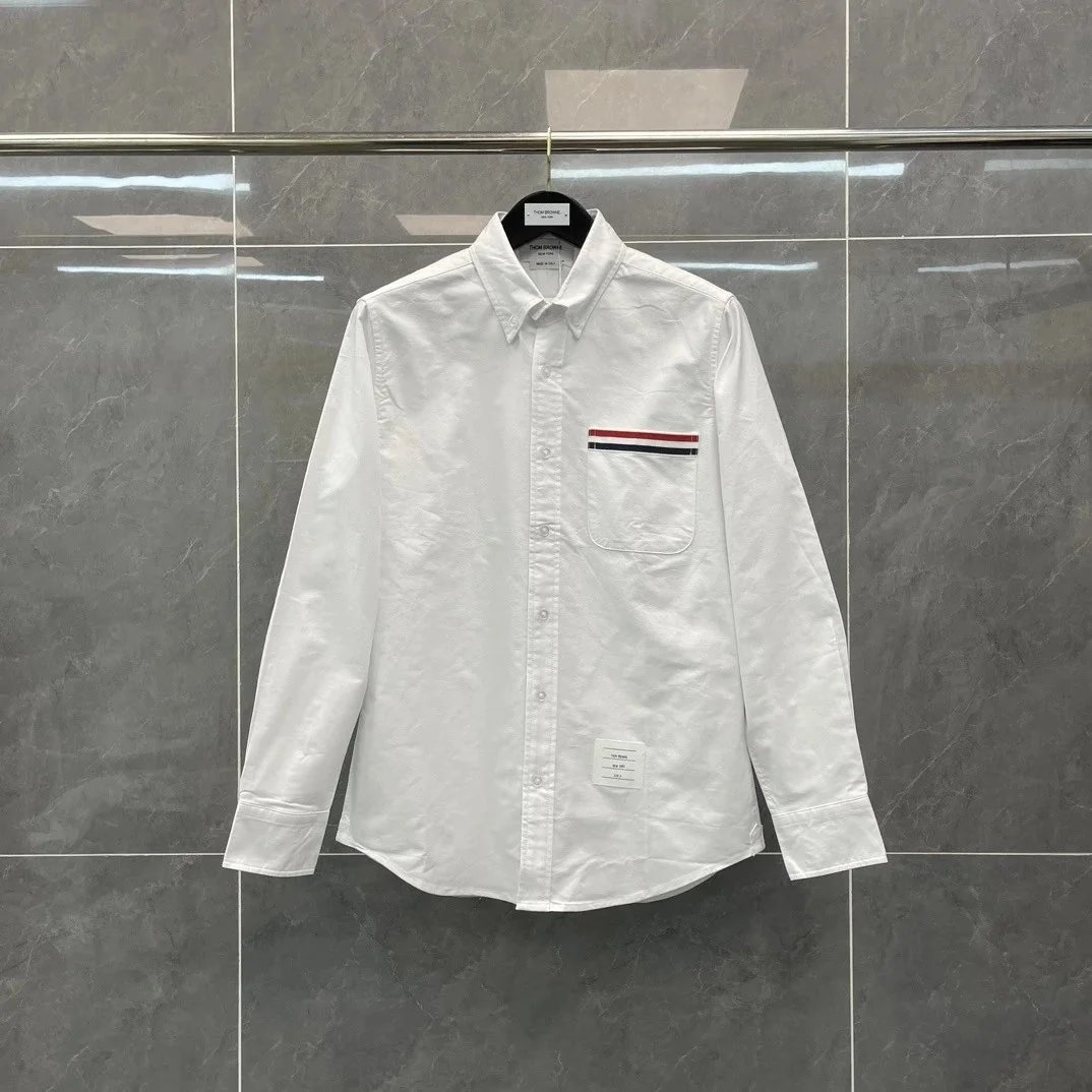 口袋织带衬衫 option
