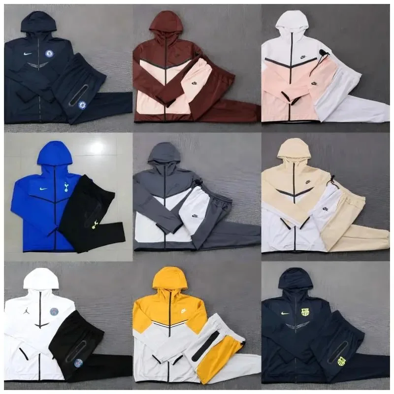Nike Jordan Football Sports Set Hoodie Pants Suit [B22 Design]