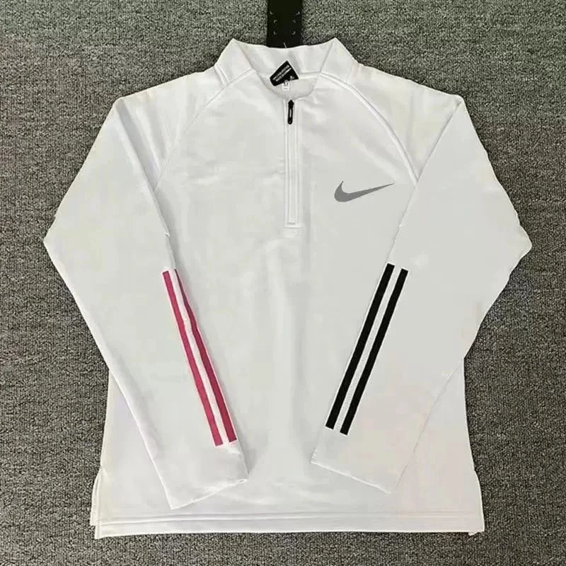 Nike Tracksuits Quarter-Zip Training Top and Zip-Hem Trousers Set — 19