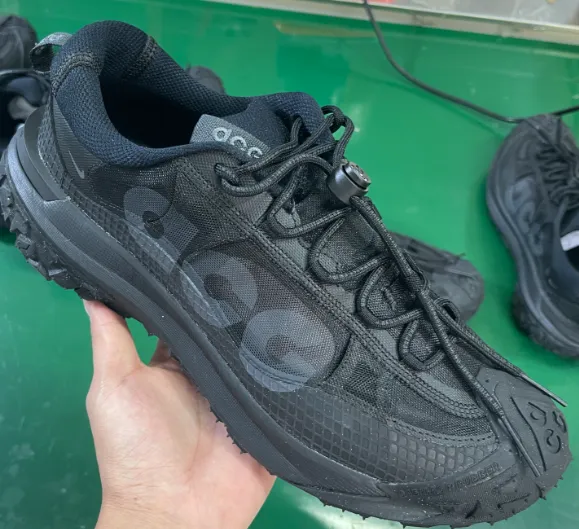 Salomon ACS Pro Black Mesh Trail Sneakers Running Shoes - 1