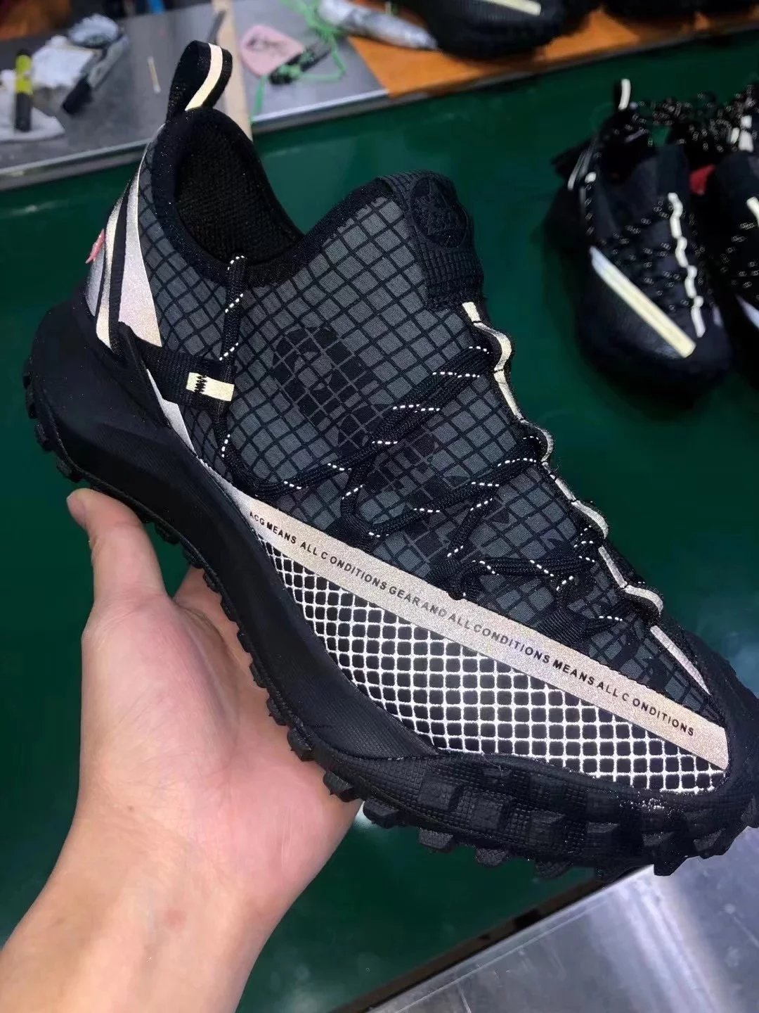 Off-White The Ten Industrial Grey Black Sneakers - 8