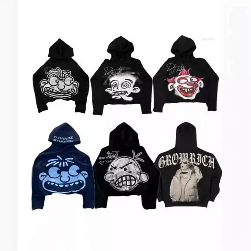 Sudadera con capucha Y2K 25 estilos