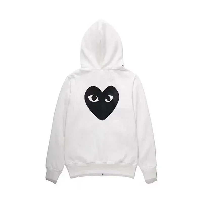 Fleece-lined white pullover SKU image