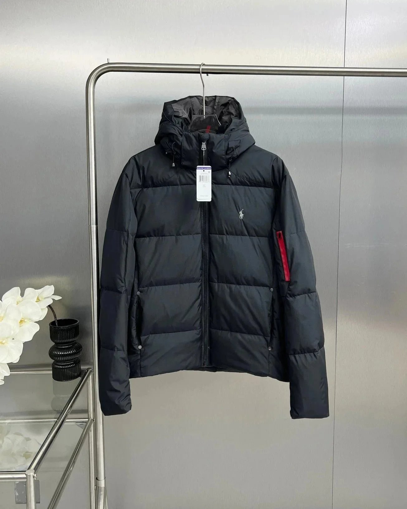 Polo Ralph Lauren Down Jackets Hooded quilted puffer jacket image 4
