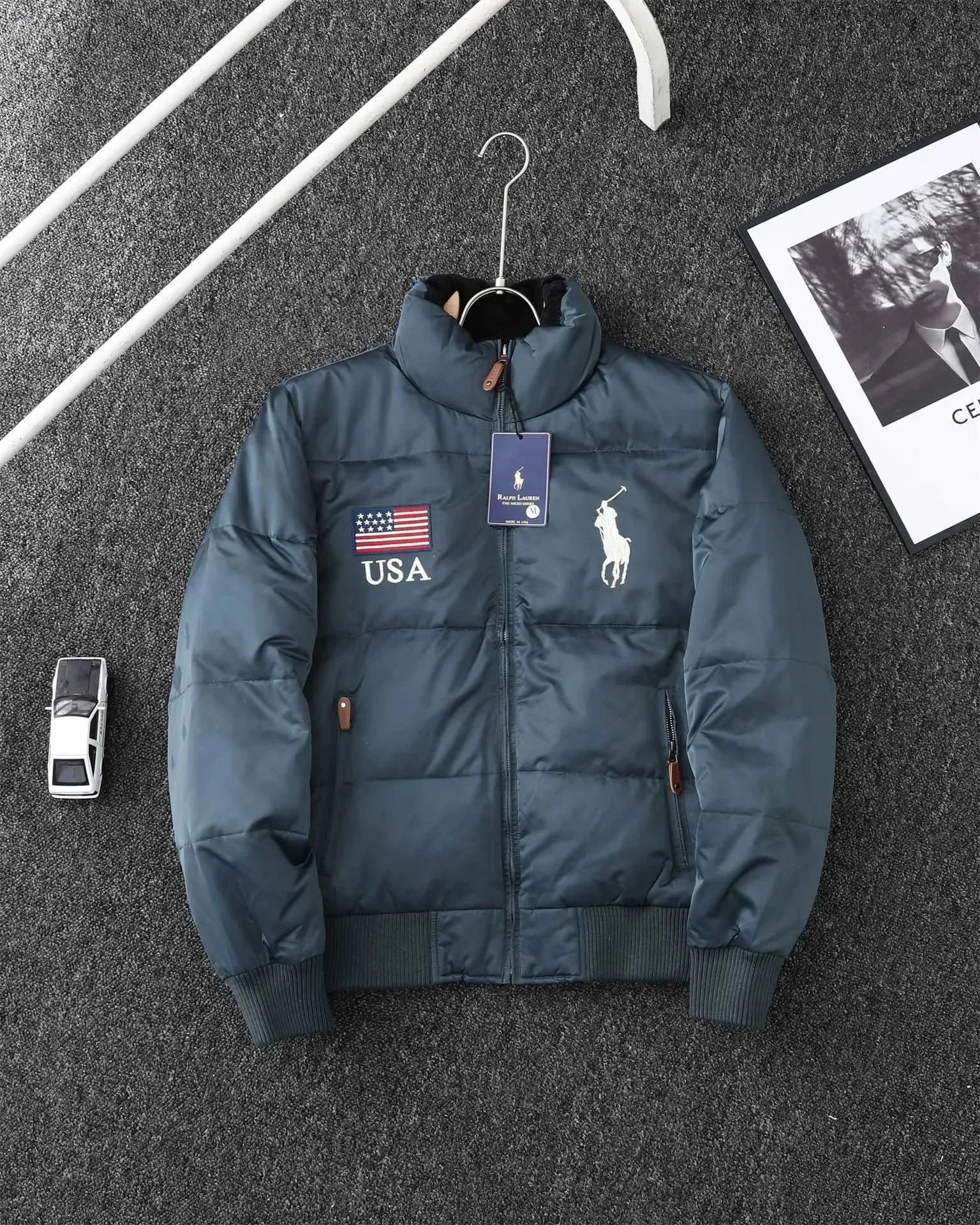 Polo Ralph Lauren Down Jackets Hooded quilted puffer jacket — 18
