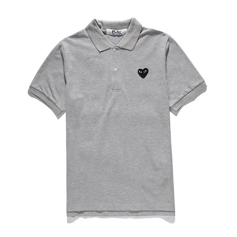 Comme des Garçons Play Heart Patch Polo Shirt product photo 4