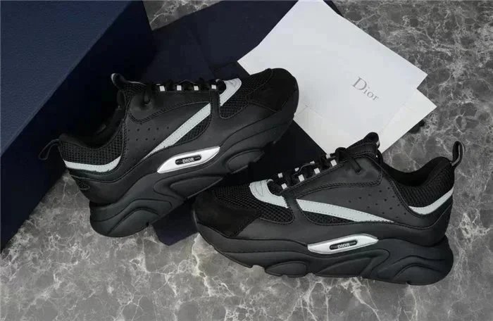 Dior B22 Black and White Sneakers product photo 4