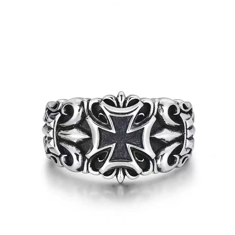 Thick Cross Ring