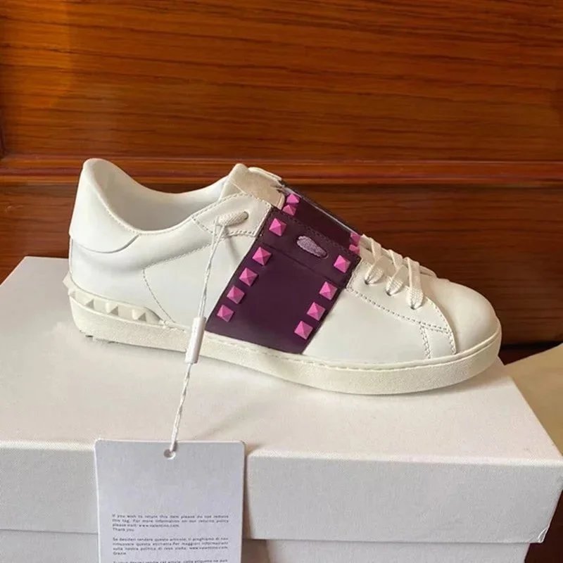 紫色金色铆钉  23