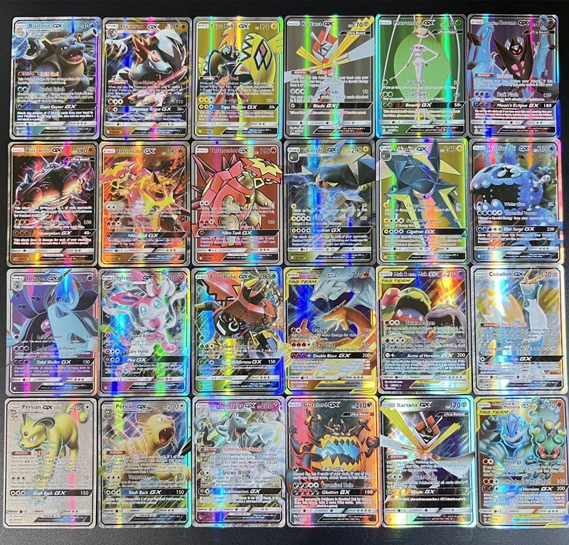 100张GX+英文+加一本卡册（超划算）