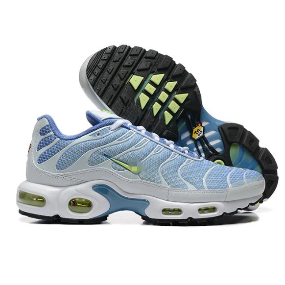 Nike Air Max Plus TN Blue Mesh Sneakers - 22
