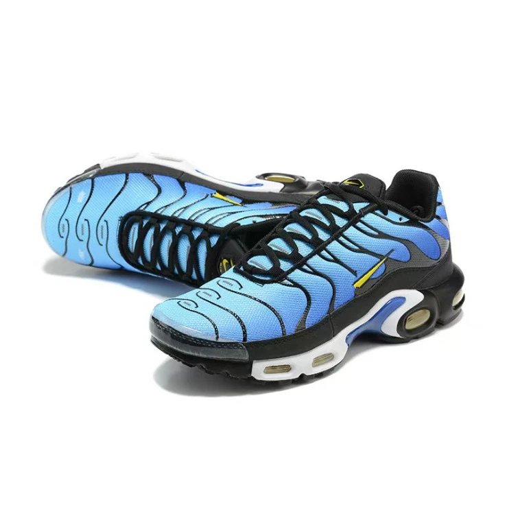 Nike Air Max Plus TN Blue Mesh Sneakers - 13