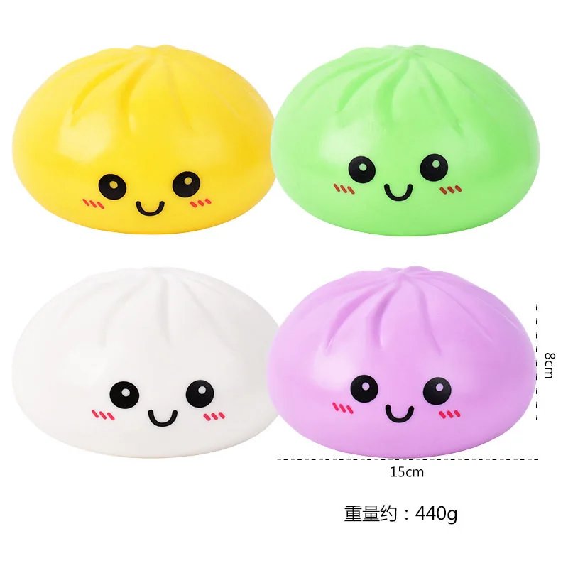 4 pieces -15CM oversized buns
